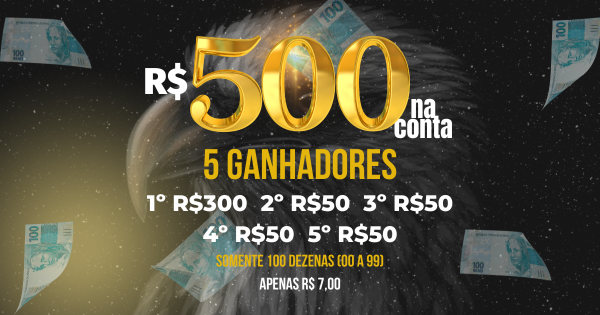 3ª EDIÇÃO PRÊMIO R$ 500,00